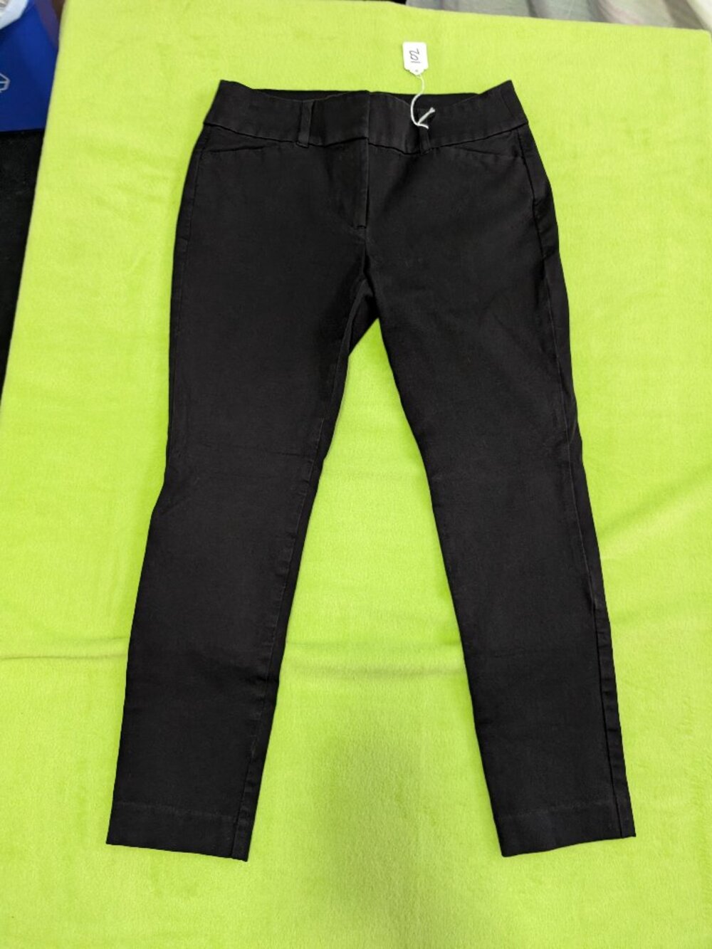 LOFT Outlet Skinny Ankle Petite Black Stretch Dress Pants Women's Size 2P
